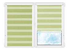 Рулонные кассетные шторы День Ночь Латина 0003 цена. Купить в «Мастерская Жалюзи»